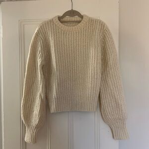 Reformation alpaca sweater